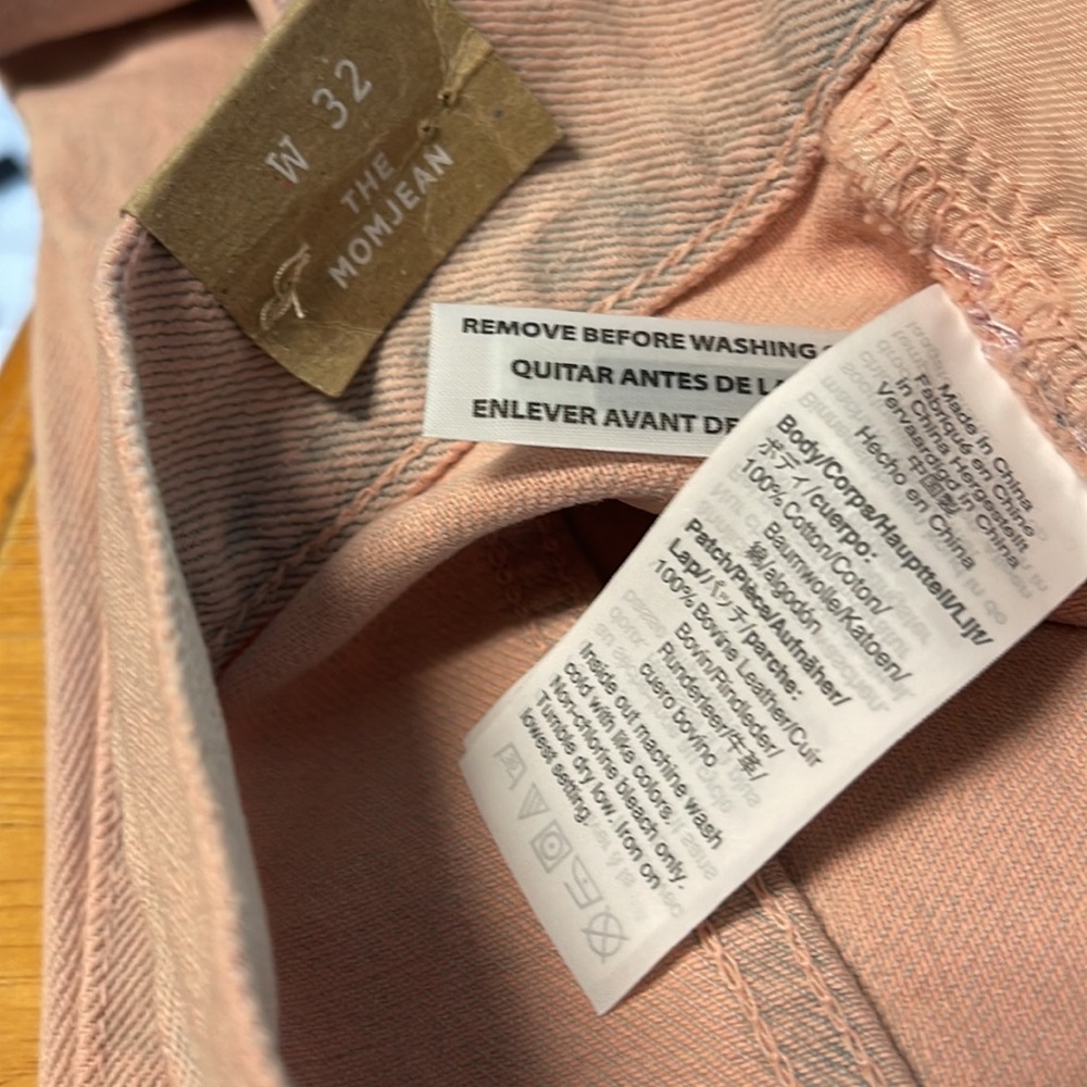 NWT MADEWELL , THE MOM JEAN:OVERDYED edition - Picture 9 of 9